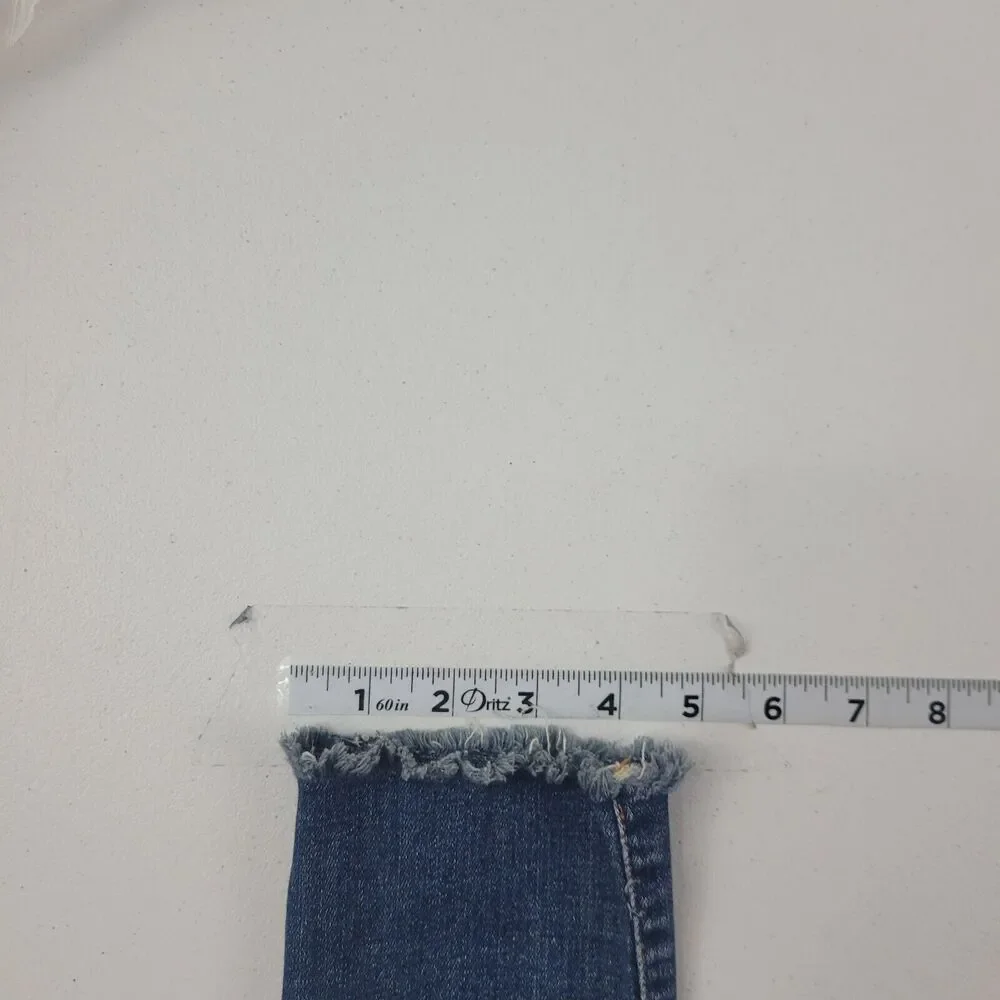 Abercrombie‎ & Fitch harper low rise super skinny jeans 25/0 blue womens 3653